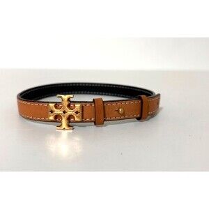 Tory Burch Women's 14K Gold Plated Eleanor Double Wrap Leather Bracelet